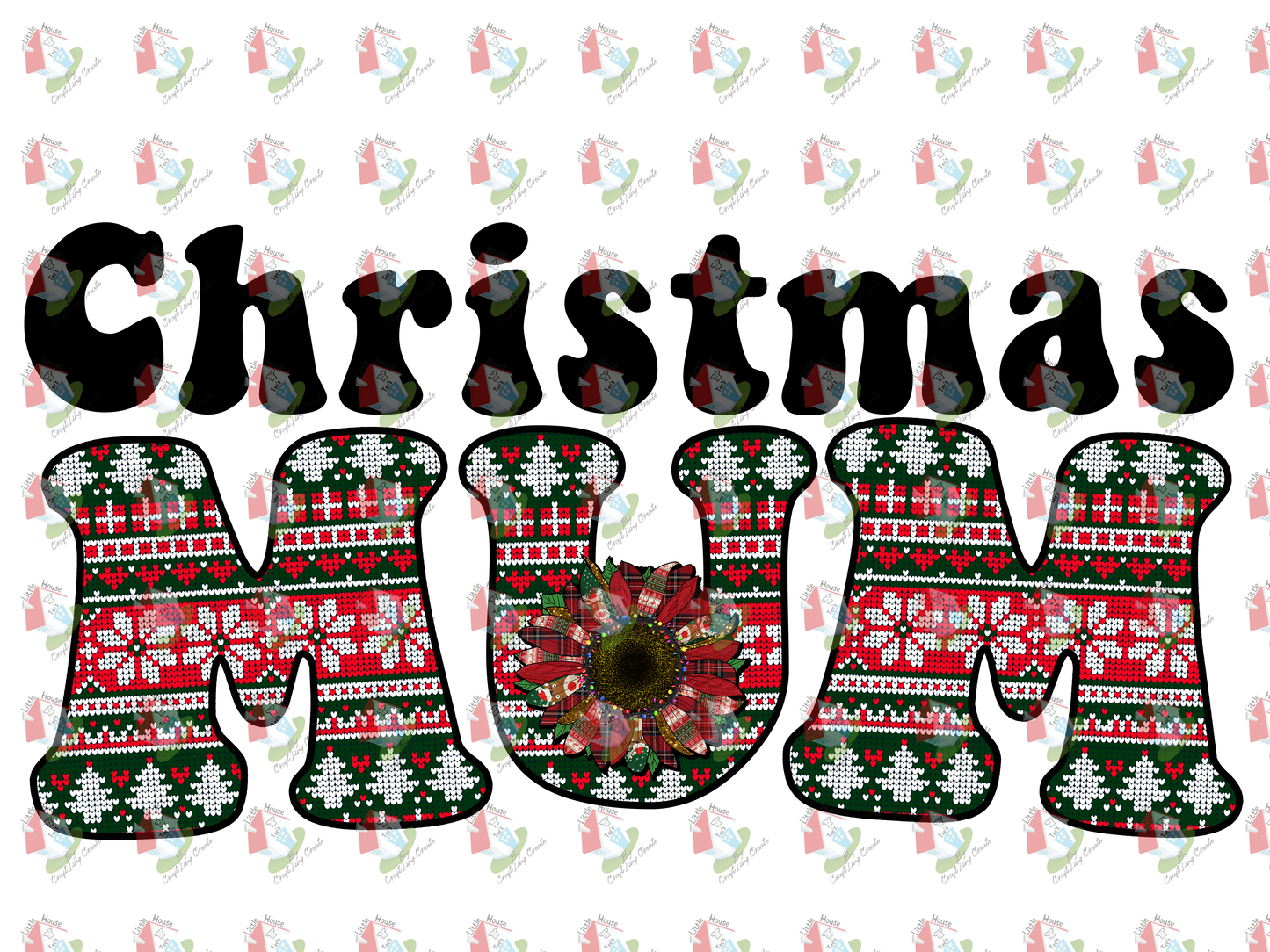 07361 Ugly sweater Christmas MuM