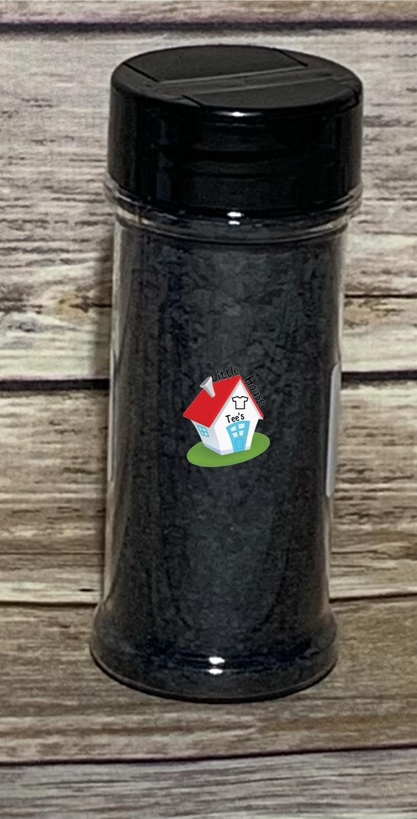 6 oz Black Confetti