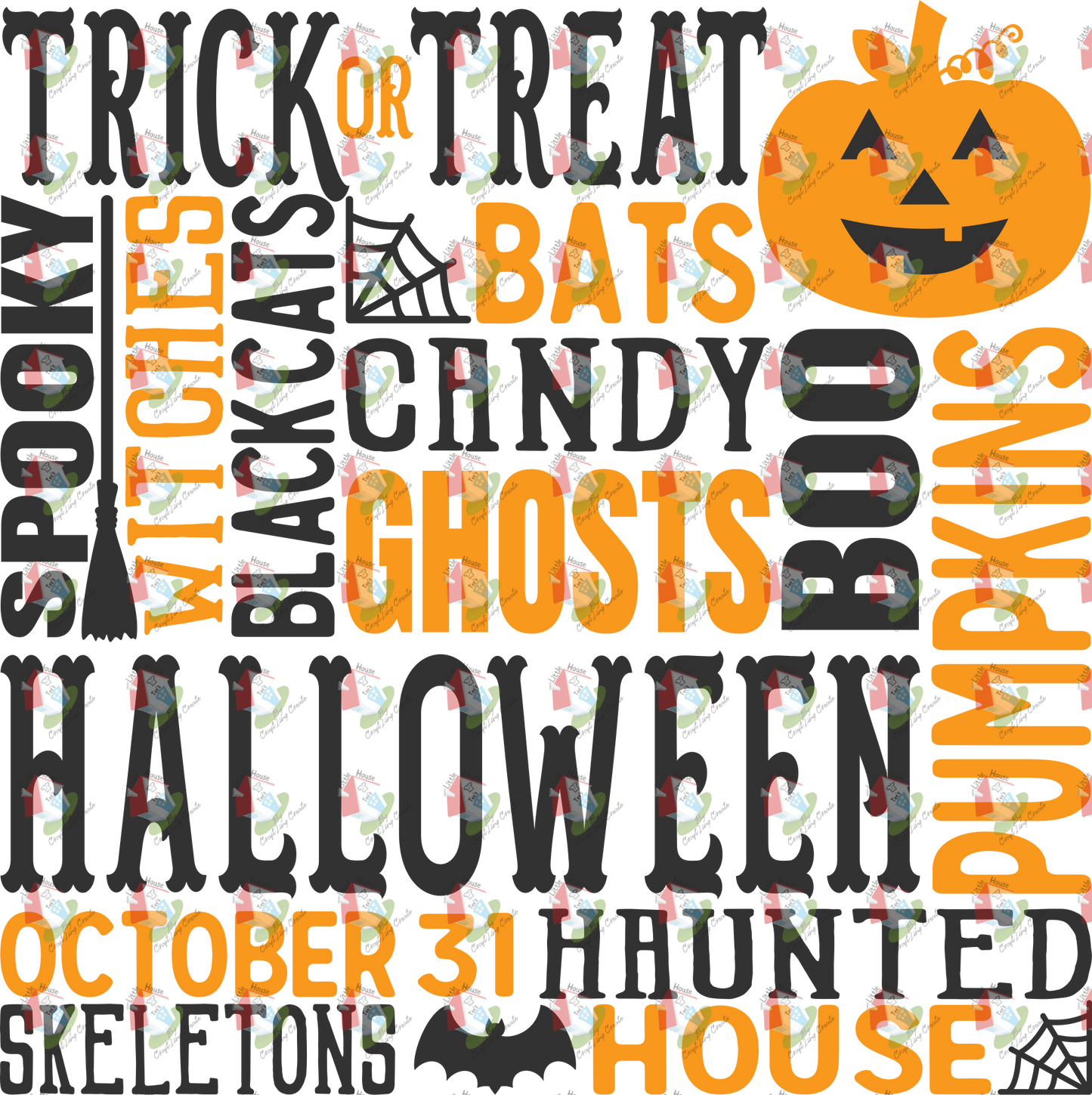 7146 0018SC Halloween Subway Art