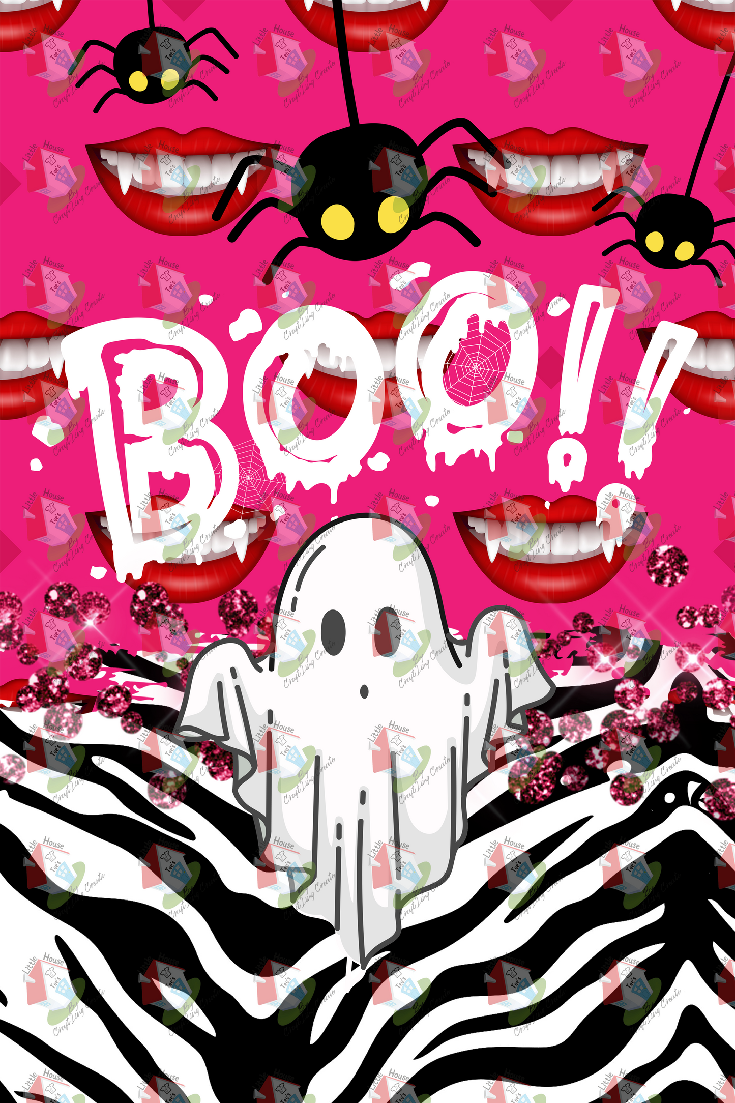 7180 HALLOWEEN boo halloween Garden Flag