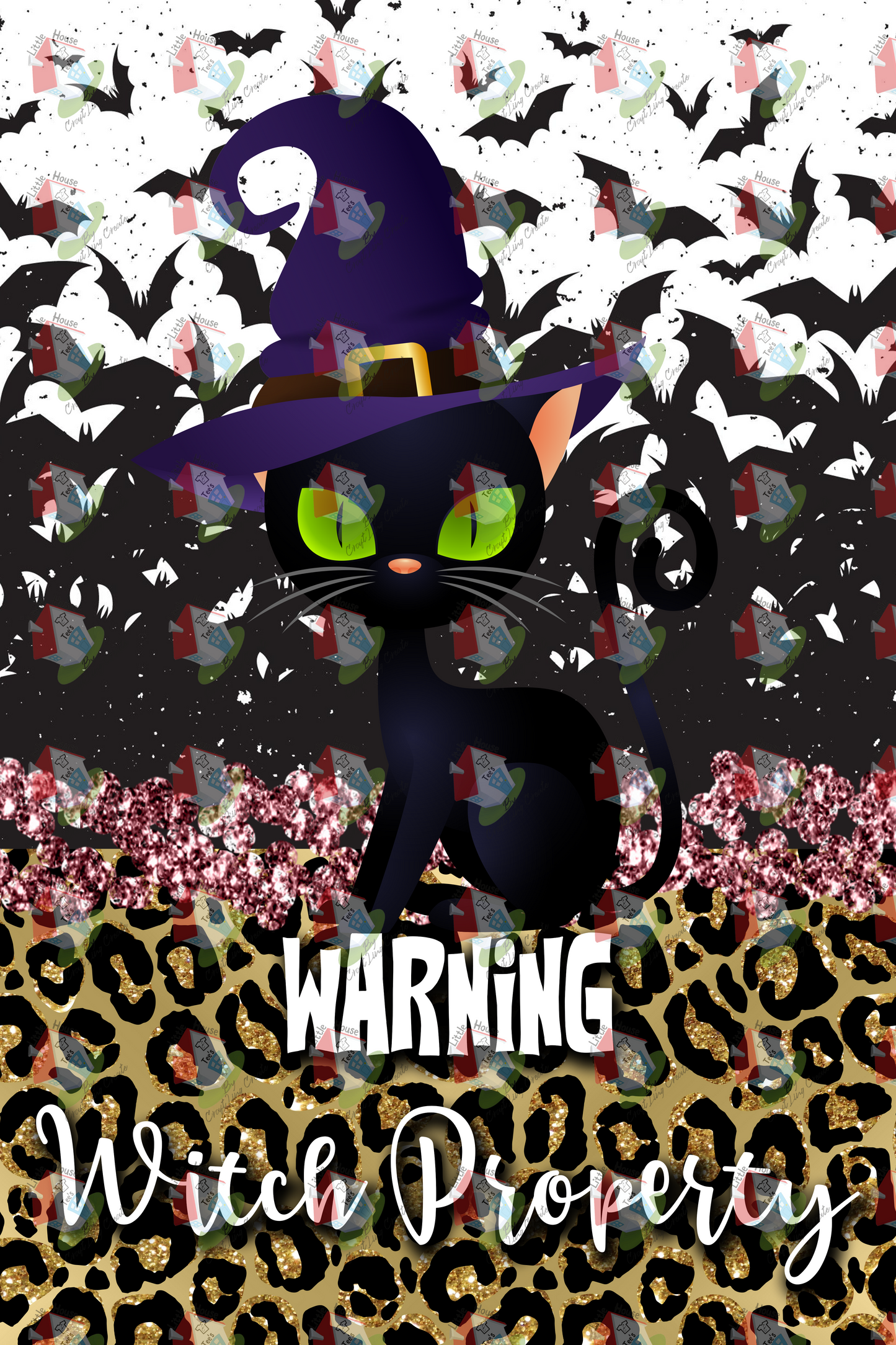 7203 HALLOWEEN witch property halloween Garden Flag