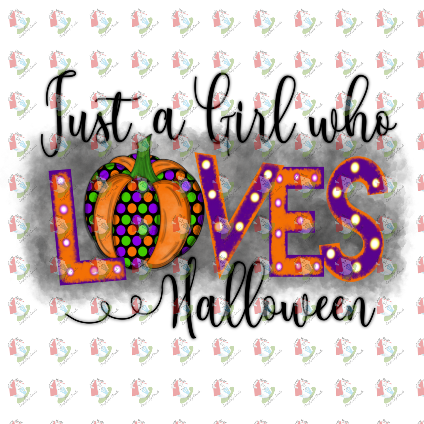 7212 Just a girl who loves Halloween 3