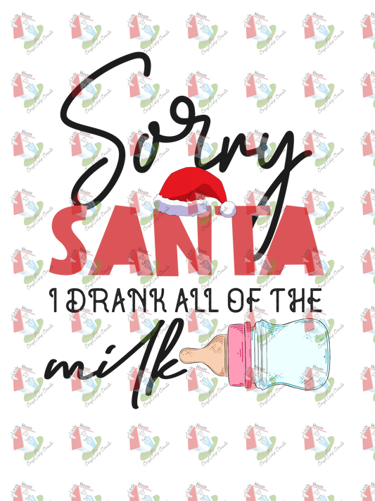 07271 Christmas baby design sorry santa