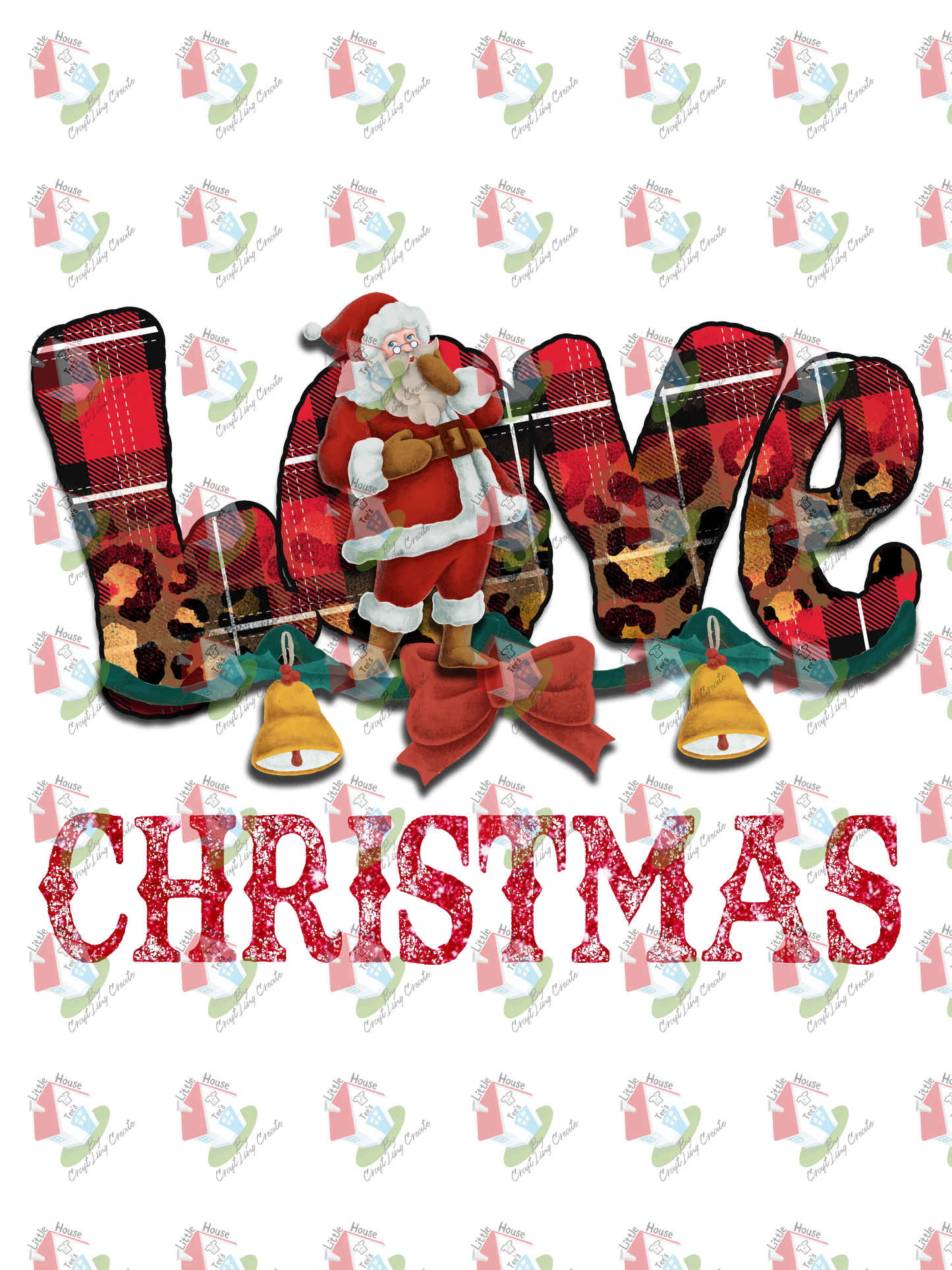 07321 love christmas  DESIGN  t shirt