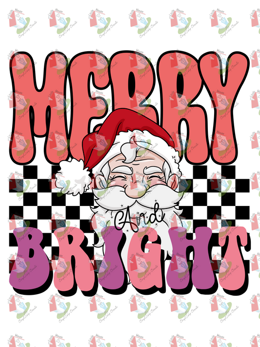 07330 merry and bright DESIGN  t shirt