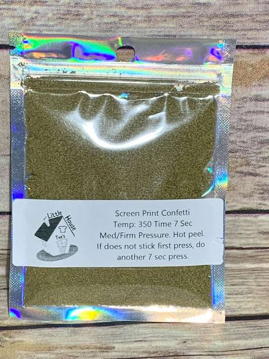 SAMPLE Pouch Vegas Gold Confetti