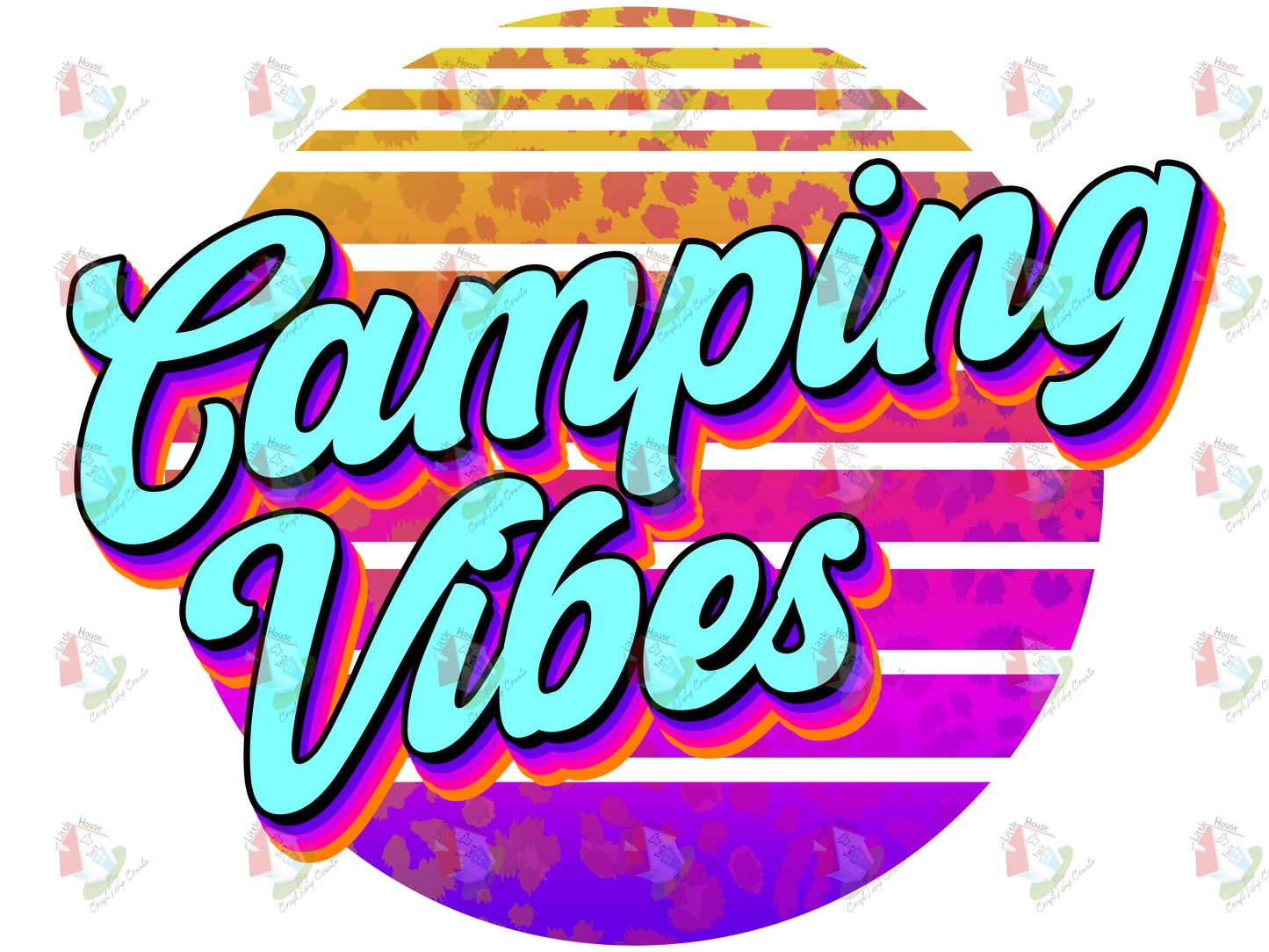 6973 Camping Vibes retro