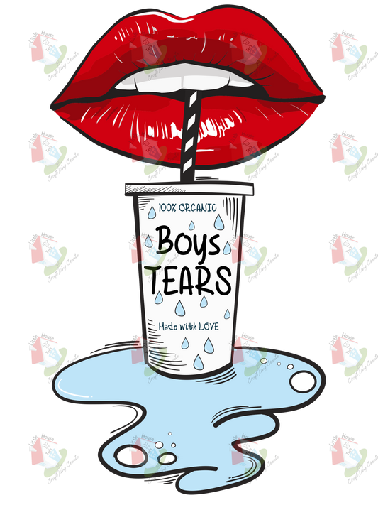 7002 Valentines Boys tears  - DTF