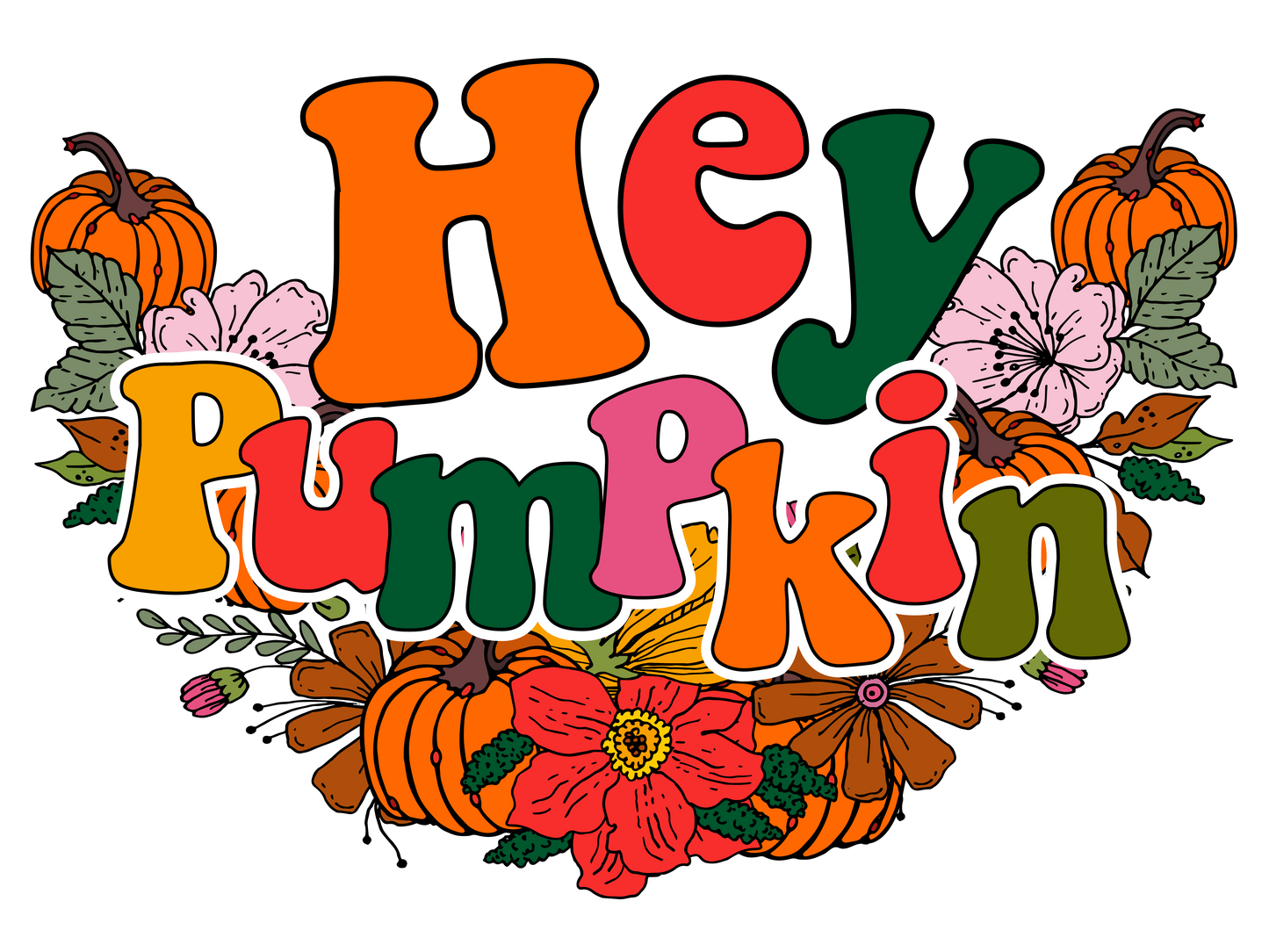 7174 Fall Hey Pumpkin